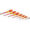 Bosch Kruvikeerajate komplekt 1600A02NF8, 7 tk, isolatsioon kuni 1000 V, TPU, teras, koos hoiukarbiga