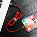 Baseus Kaabel CALKLF-B09, 100cm, 2.4A, Lightning, USB, punane