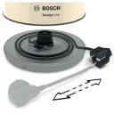 Bosch Veekeetja TWK4P437, 2400 W, 1.7 L, roostevaba teras, beež, automaatne v&auml;ljal&uuml;litus, veetaseme indikaator
