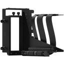 Fractal Design Datora korpuss Flex 2 FD-A-FLX2-001, 195mm, melns, pilns PCIe 4.0 x16 atbalsts