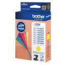 Brother Tintes kasetne LC-223Y, 600 lapas, dzeltena, 1 iepakojums, Brother Innobella
