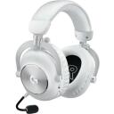 Logitech ausinės PRO X 2 LIGHTSPEED 981-001269 belaidės, Bluetooth, 20-20000 Hz, 30 m, 38 &Omega;, 50 mm, 1100 mAh, 345 g, balta