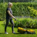 Zāles pļāvējs 1000W Ø 320mm, POWERPLUS, POWEG62203, jauda: 1000 W, griešanas platums: 320 mm, 30L kolekcijas kaste