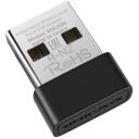 Mercusys traadita v&otilde;rguadapter MA20N, 650 Mbit/s, USB Type-A, Dual-band (2.4 GHz / 5 GHz), WPA2-PSK/WPA3-PSK, must/metallik