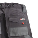 Darba bikses T1 pelēkas, 3XL, izturīgas, ar kabatām, AW02415, AWTOOLS