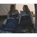 Easy Camp Спальный мешок Starling Square Black 10&deg;C 240198, 190 x 75 см, 5 до 15 &deg;C, односторонняя, L-образная молния