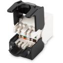 Digitus CAT 6A Keystone modulis, DN-93606, 1 ports, UL 94 V-0, ISO/IEC 11801, TIA/EIA-568-C.2