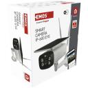 Emos IP kaamera MODEL H4056, 110&deg;, IP44, 8800 mAh, 3,5 W p&auml;ikesepaneel, seinakinnitus, &ouml;ine n&auml;gemine, salvestamisv&otilde;imekus