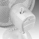 Eurom VT9 Blanc galda ventilators telpu dzesē&scaron;anai 25W 22cm oscilācija 2 ātrumi kompakts balts