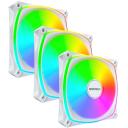 Montech Korpusinis ventiliatorius AX120 PRO WHITE 3 IN 1, 120mm, 12V, 3 ventiliatoriai, 1600RPM, 72.3cfm, 1.85mmH2O, baltas