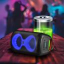Manta Karaoke skaļrunis SPK0401B100, 100 W, Bluetooth, X-BASS, 10 h atskaņo&scaron;anas laiks, iebūvēts akumulators