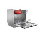 Toshiba N&otilde;udepesumasin DW-08T2EE(S)-PL, 55cm, 59cm, 50cm, 49dB, 8l, 7 programmi, elektrooniline juhtimine, h&otilde;bedane v&auml;rv