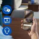 Philips putekļu sūcējs robots XU5000/10, putekļu maisiņ&scaron;, 0.26 L, 66 dB, Li-Ion 4800 mAh, 200 min, Wi-Fi, 1.5 m vads