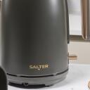 Salter Elektriskā tējkanna EK6085CBVDE, 3000 W, 1.7 l, Melna, 360&deg; rotējo&scaron;a pamatne, automātiskā izslēg&scaron;anās