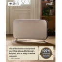 2200 W konvektsioonsoojendi kolme võimsusrežiimiga sobib 5–30 m² ruumidele valge CO2200LEDMAX Mill