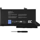 Green Cell Akumulators DE127V2, 11,4V, 2700mAh, 1 gab., 3 &scaron;ūnas, LiPo, saderīgs ar Latitude 7280 7290 7380 7390 7480 7490