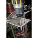 Dewalt 9.5mm x 125mm HSS-E Kobalta sakausējuma tērauda urbja urbis, 1 gab., 3 plakana &scaron;afta, 78mm darba garums