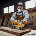 Lentes slīpmašīna 75x533mm 18V; DCW220N-XJ DeWALT