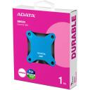 Adata V&auml;line SSD SD620-1TCBL 1TB, lugemiskiirus 520 MB/s, kirjutamiskiirus 460 MB/s, USB 3.2 Gen 2, sinine, l&ouml;&ouml;gikindel