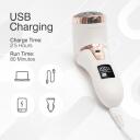 Rio Go Smooth elektriline jalafail PEDI5-EU/1.1, 3 pead, 80min, USB, LED ekraan, IPX6