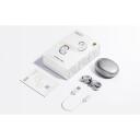 Qcy Crossky Clip C30S наушники, T33S Silver, 10.8mm, 40ч, IPX5, Bluetooth 6.0, ENC, LDAC, USB-C
