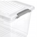 Karp kaanega Leonie Keeeper 0611157002 28.5x18.5x16cm 5.4L läbipaistev