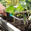 Gardena Mulla k&uuml;ndja 501759612 0023757, 7cm, 3 okast, kvaliteetne teras duroplasti kattega, ergonoomiline k&auml;epide