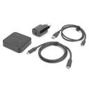 Digitus dokkimisjaam SSD DA-71545, 2 x M.2 NVMe SSD, 4TB, offline kloonimine, USB-C, 10 Gbps, Plug and Play