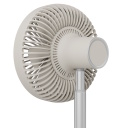 Išmanus Wi-Fi teleskopinis 34–75 cm ventiliatorius 10 W Rize Flex Ø 21 cm 4 greičiai Greige DXCF92 Duux