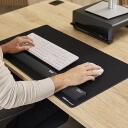 Fellowes Breyta Palm Wrist Rest 100142565, 60mm, 180mm, 17.5mm, antibakteriaalne, silikoon, kaasaskantav