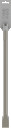 SDS max plakanais kalts 25x600 mm, 5 gab., Perforatora urbjiem, smalcinātājiem PRO SDS MAX-4C PLAKANAIS KALTS, 2608690126, BOSCH