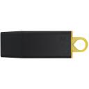 Kingston USB m&auml;lupulk DataTraveler Exodia DTX/128GB, 128 GB, USB Type-A, USB 3.2 Gen 1, kaitsekatte, suur kollane aas