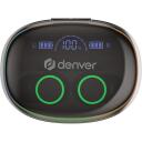 Denver Bezvadu austiņas TWE-55B 111191120550, 20Hz-20kHz, Bluetooth V5.3, 500mAh akumulators, gaismas efekts