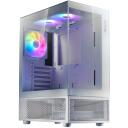 Adata Arvutikorpus INVADERXMINIMT-WHCWW, 359mm, 210mm, 460mm, 5xARGB ventilaatorit, 1x2.5, 2x3.5, 4x120/140mm ventilaatorit