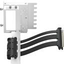 Fractal Design Datora korpuss Flex 2 FD-A-FLX2-002, 195mm, balts, atbalsta 4-slotu GPU, viegla montāža