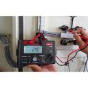 Uni-T RCD testers UT582+, 10 mA, 20 mA, 30 mA, 100 mA, 300 mA, 500 mA, 600 V, AUTO RAMP, datu turē&scaron;ana, aizmugurējais displejs