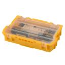 Dewalt Įrankių dėžė DWST08035-1, 351.5 mm auk&scaron;čio, 255 mm ilgio, 35 kg talpa, IP65, 6 dalys, dviejų medžiagų rankena