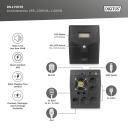 Digitus UPS Line-Ineractive 2000VA/1200W DN-170076, 2x12V/9Ah, 4xCEE 7/7, USB, RS232, RJ45, AVR, LCD