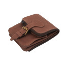 Jostas soma 'Belt Safe', dabīgā āda, 10,5x14x6 cm, R103420, BasicNature