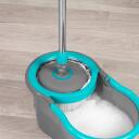 Beldray Mops un spainis LA036430UFFPEU7, 360&deg;, antibakteriālas &scaron;ķiedras, 4L, pelēks, papildu mopa galviņa