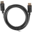Lanberg DisplayPort kabelis 3 m CA-DPDP-10CC-0030-BK, 4K, 21,6 Gbps, HDCP, DPCP, melns