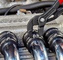 Hose Clamp Pliers, KNIPEX, 85 51 180 C, 12 regulē&scaron;anas pozīcijas, ērta lieto&scaron;ana degvielas &scaron;ļūtenēm un vakuuma caurulēm