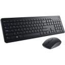 Dell Klaviatuur ja hiir KM3322W 580-AKFZ, 2.4 GHz, 3 nuppu, akud 2xAAA, 1xAA, traadita &uuml;hendus, must
