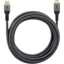 Goobay adapteris kabelis 65269, 2 m, pelēkā krāsa, pasīvs kabelis, 4K60Hz, 18 Gbps