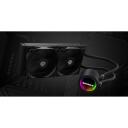 Genesis AIO &scaron;ķidrumu dzesētājs, NLG-2318, 240 mm, 80 cfm, 2 ventilatori, PWM atbalsts, 2400 RPM sūknis