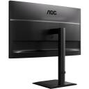 Aoc LCD monitors U27E4CV, 27", 3840 x 2160 px, 400 cd/m&sup2;, 60 Hz, 4 ms, 2xHDMI, USB-C PD 90W, IPS, melns