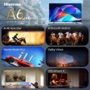 Hisense televizorius 65A6S, 65", UHD, VIDAA Smart OS, 2xUSB, 3xHDMI, Dolby Vision, DTS Virtual:X, Bluetooth