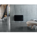 Paneļu sildītājs ar 700 W jaudu ar WiFi vadību piemērots 9–12 m² telpām melns PA700WIFI4B Mill