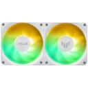 Asus TUF Gaming LC III 240 ARGB White Edition, 90RC01J2-B0EAY0, 40cm, 2 ventilatori, 90.78 cfm, 2600 RPM, 37.4 dB