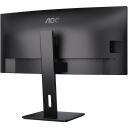 Aoc LCD monitor CU34P3CV 86.36 cm 3440 x 1440 UltraWide QHD 21:9, 300 cd/m&sup2;, 178&deg;/178&deg; vaatamisnurk, 4 ms, 2 k&otilde;larit
